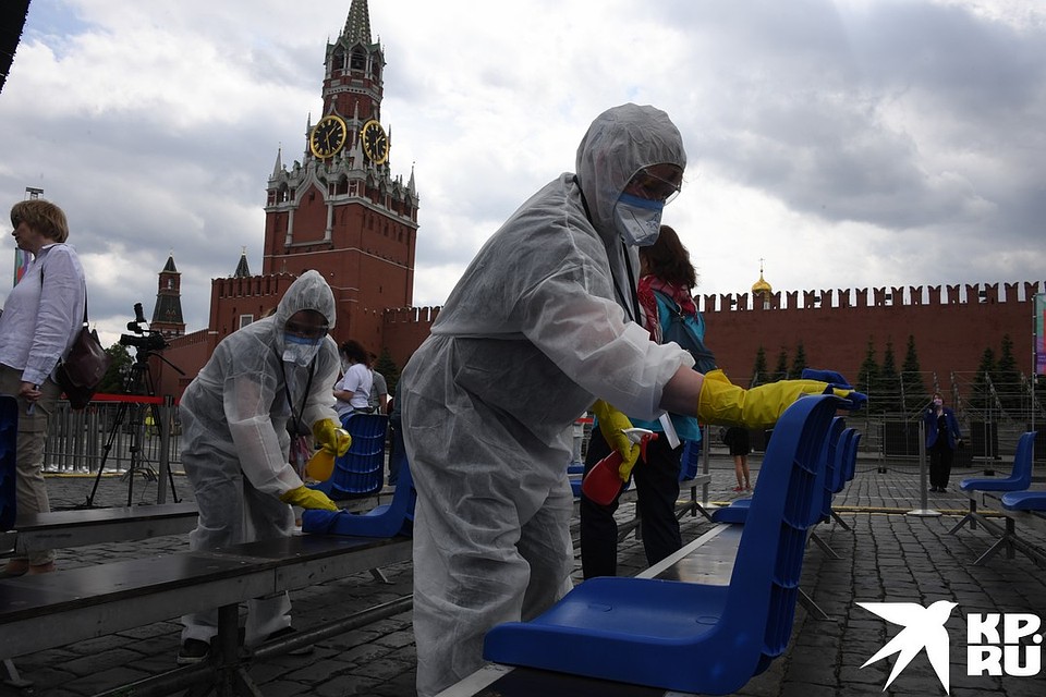 Все обрабатывалось дезинфицирующими средствами Фото: Михаил ФРОЛОВ