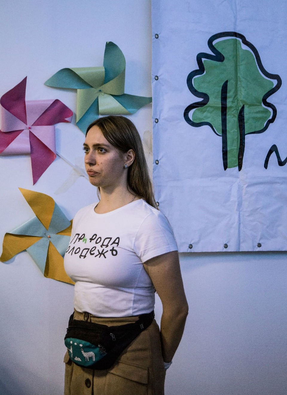 Пресс-секретарь общественного движения "Природа и молодежь" Дарья Матвеенкова.