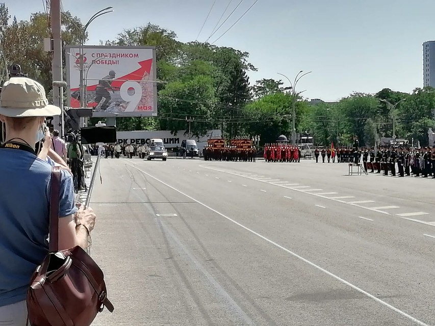 Перед началом парада