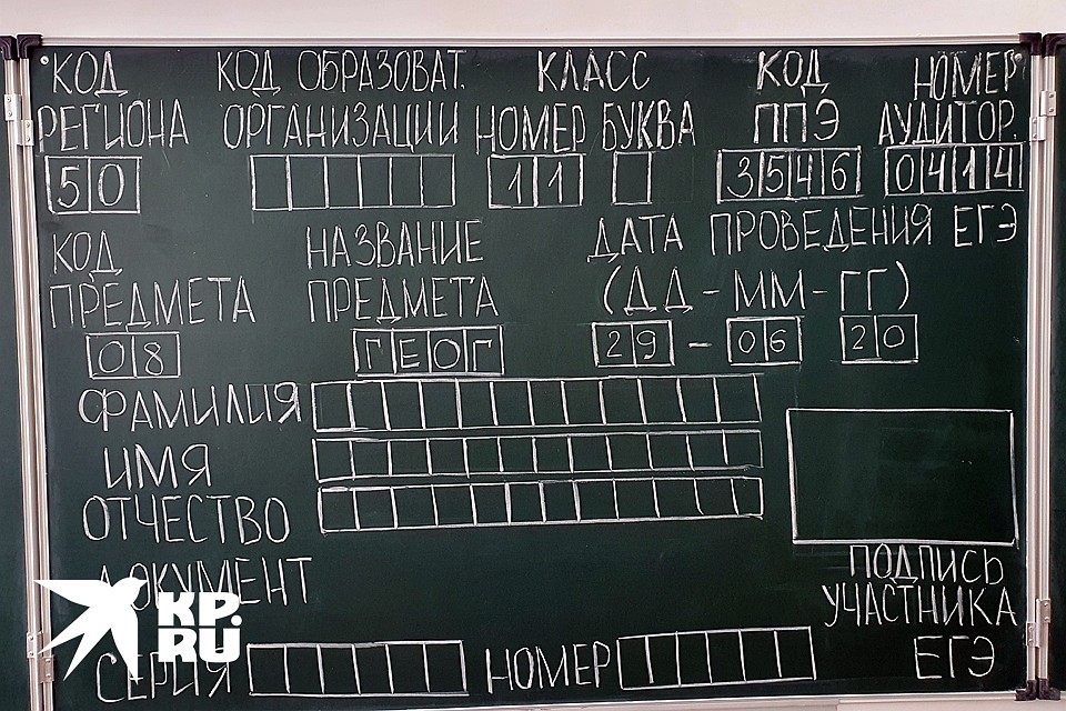 В российских школах начинается ЕГЭ Фото: Ксения КОНЮХОВА