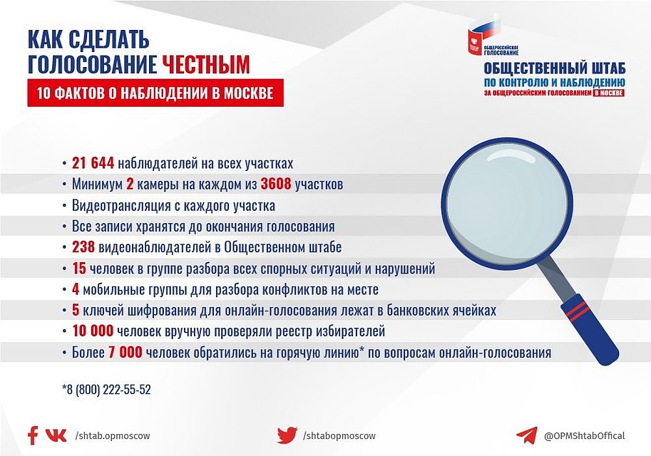 Источник: Общественный штаб по контролю и наблюдению за общероссийским голосованием в Москве