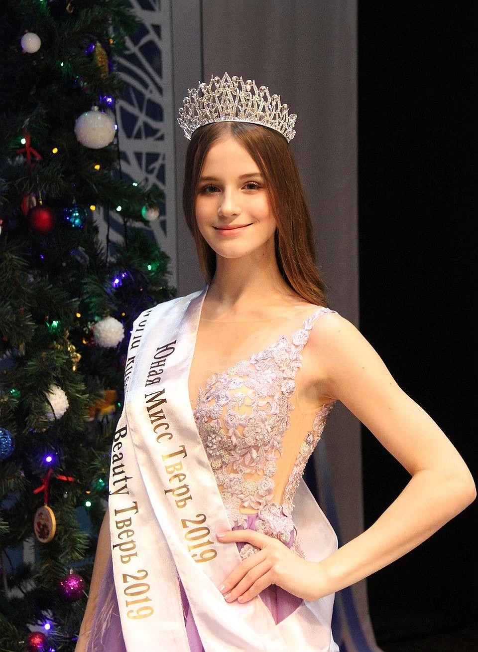 "Юная мисс Тверь-2019" Александра Швед Фото: Ирина ТАРАСОВА
