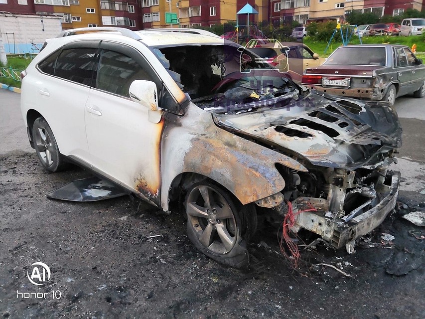 В соцсетях обсуждают, поджог это или случайность. Фото, видео: ЧП - Красноярск.