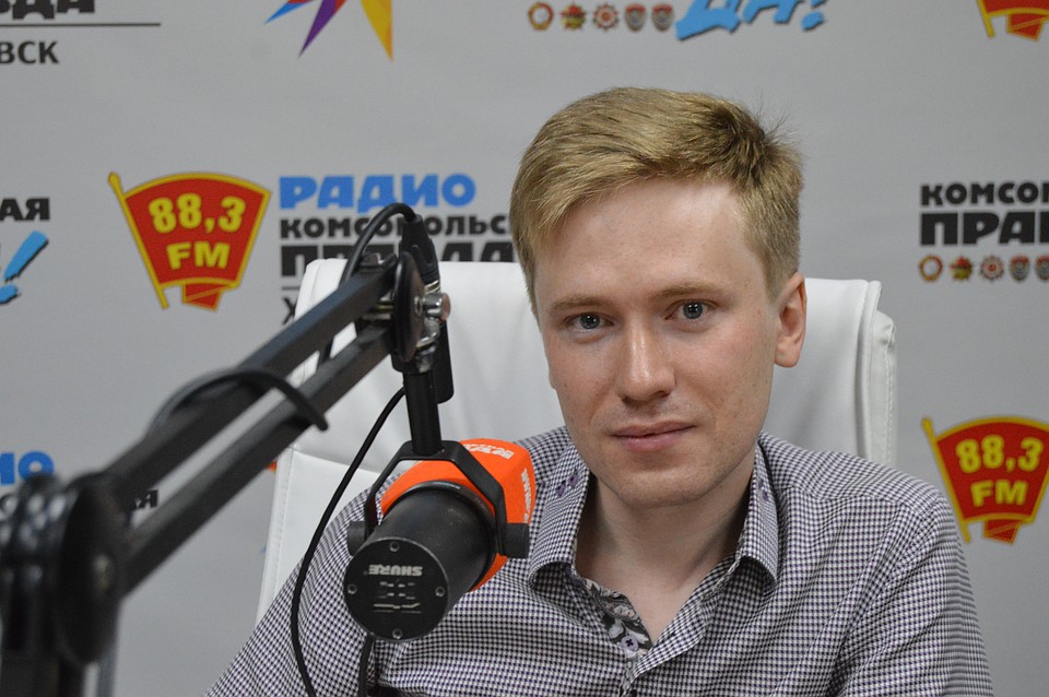Вениамин Стельмах, председатель молодежной общественной палаты Хабаровского края Фото: Сергей ПЯТКОВ