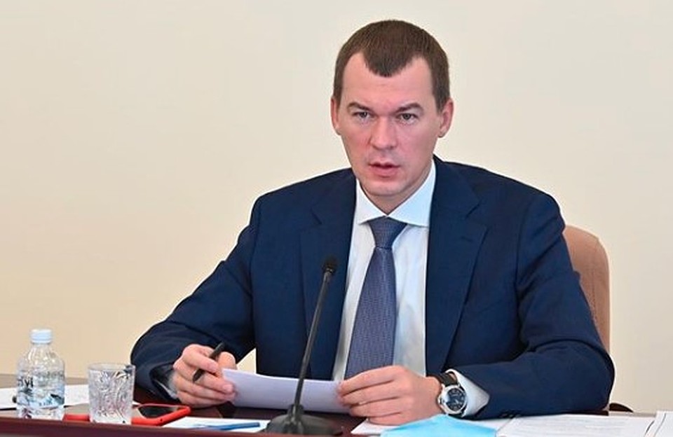 Врио губернатора Хабаровского края Михаил Дегтярев. Фото: Личная страница героя публикации в соцсети
