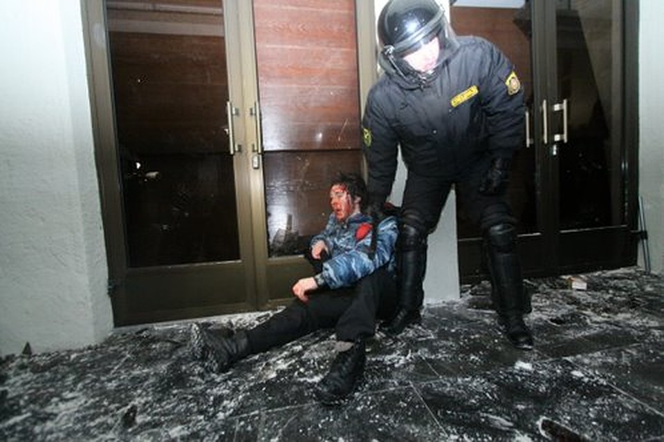 Митинг оппозиции на площади Независимости в Минске