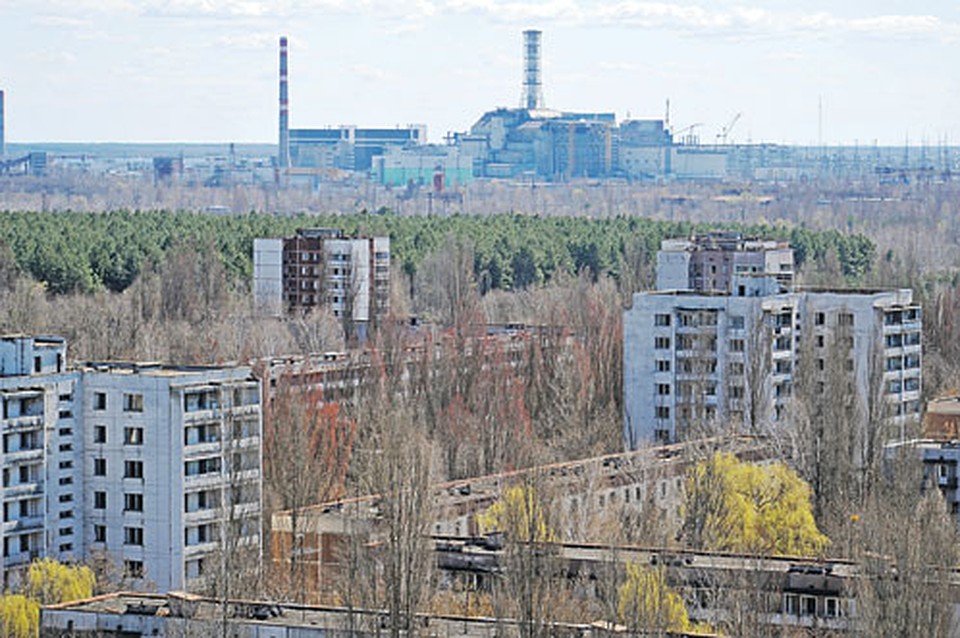 Мертвый город Припять. От эпицентра взрыва - совсем небольшое расстояние.