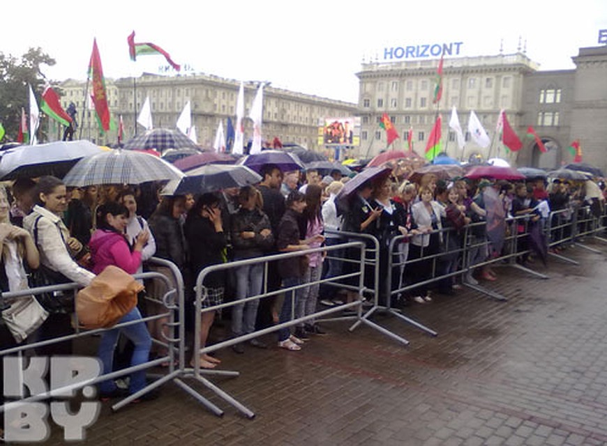 Акция молчания. Минск. 29 июня 2011 года. Фото: Дмитрий БРУШКО