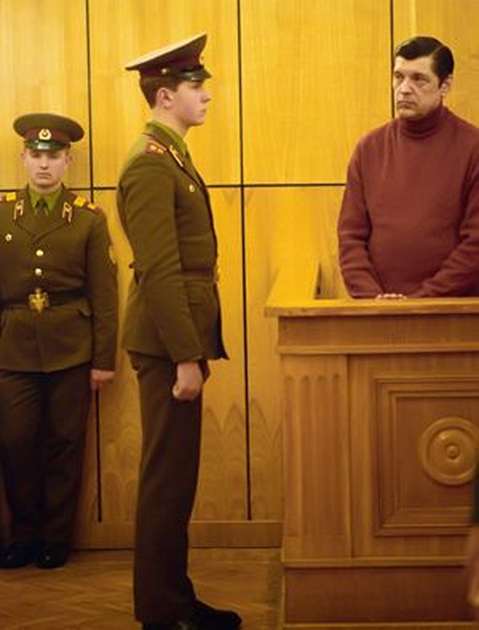 Москва, 1988 год. Генерал-полковник милиции Юрий Чурбанов во время оглашения приговора.