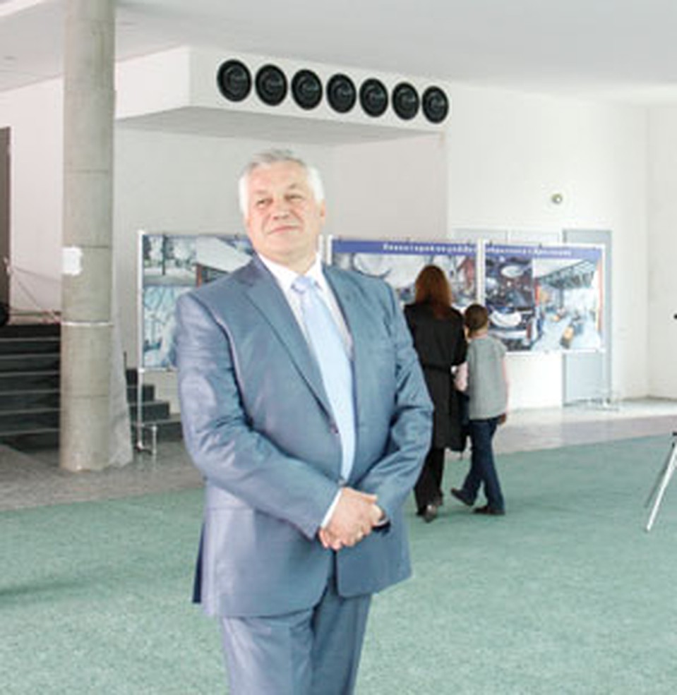 Виктор Волончунас в планетарии.