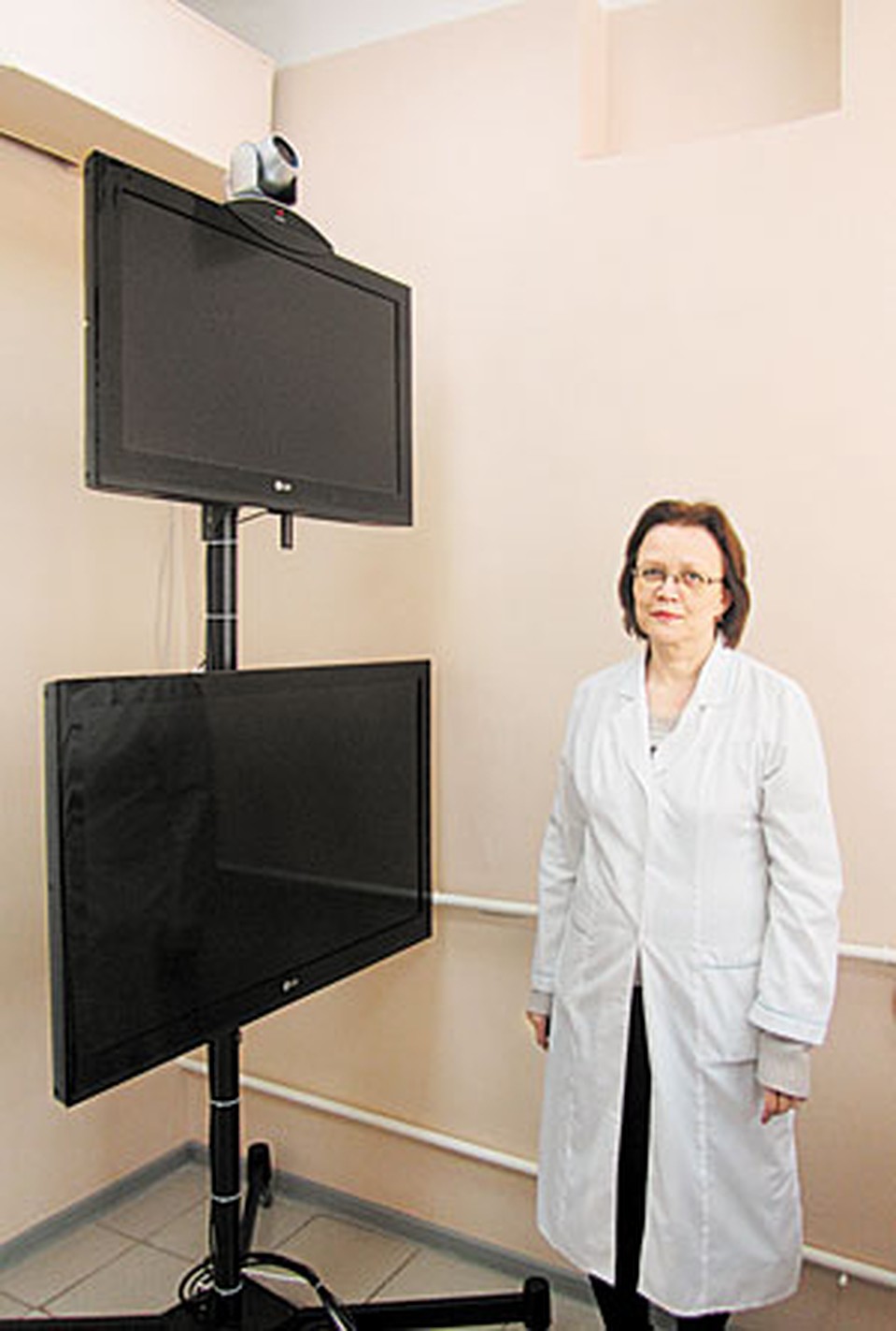 Врач функциональной диагностики Людмила Каспарова.