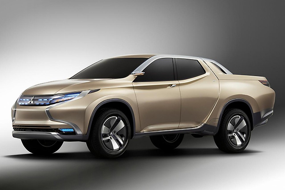 Будущий L200 получит динамичный силуэт.