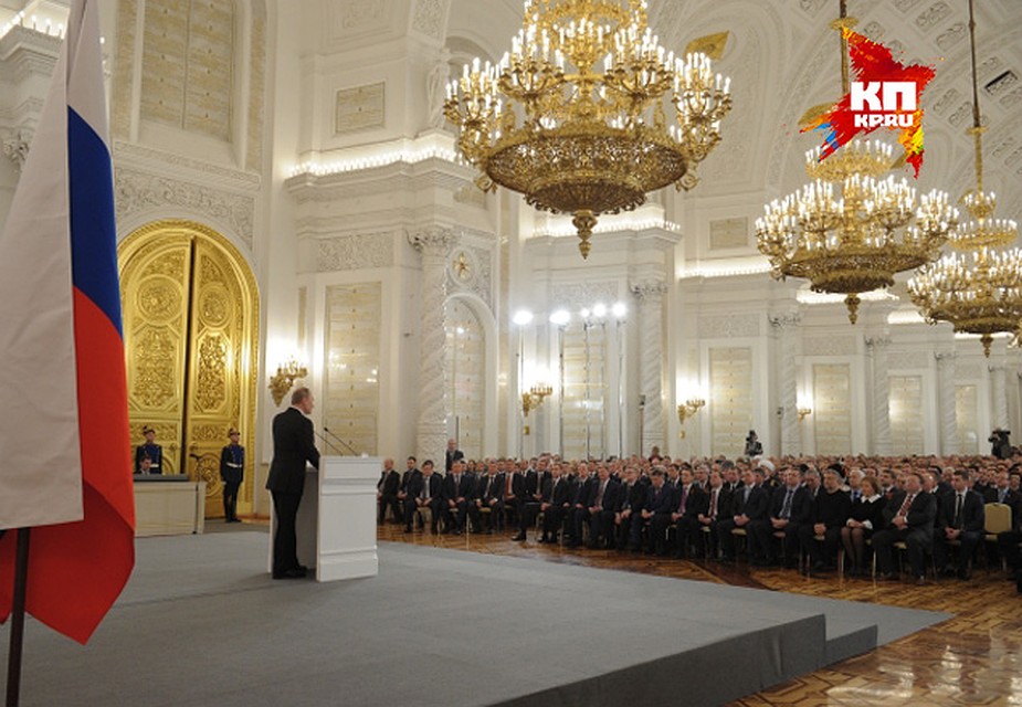 Путин: Решение Крыма уберегло юг России от НАТО Фото: РИА Новости