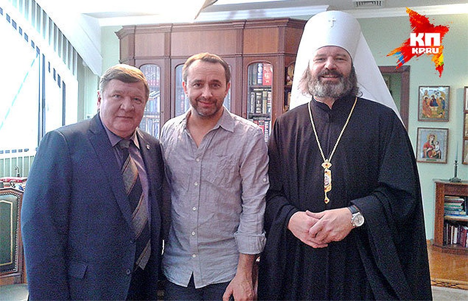 Актеры и режиссер фильма "Левиафан". Фото из архива Валерия Гришко.
