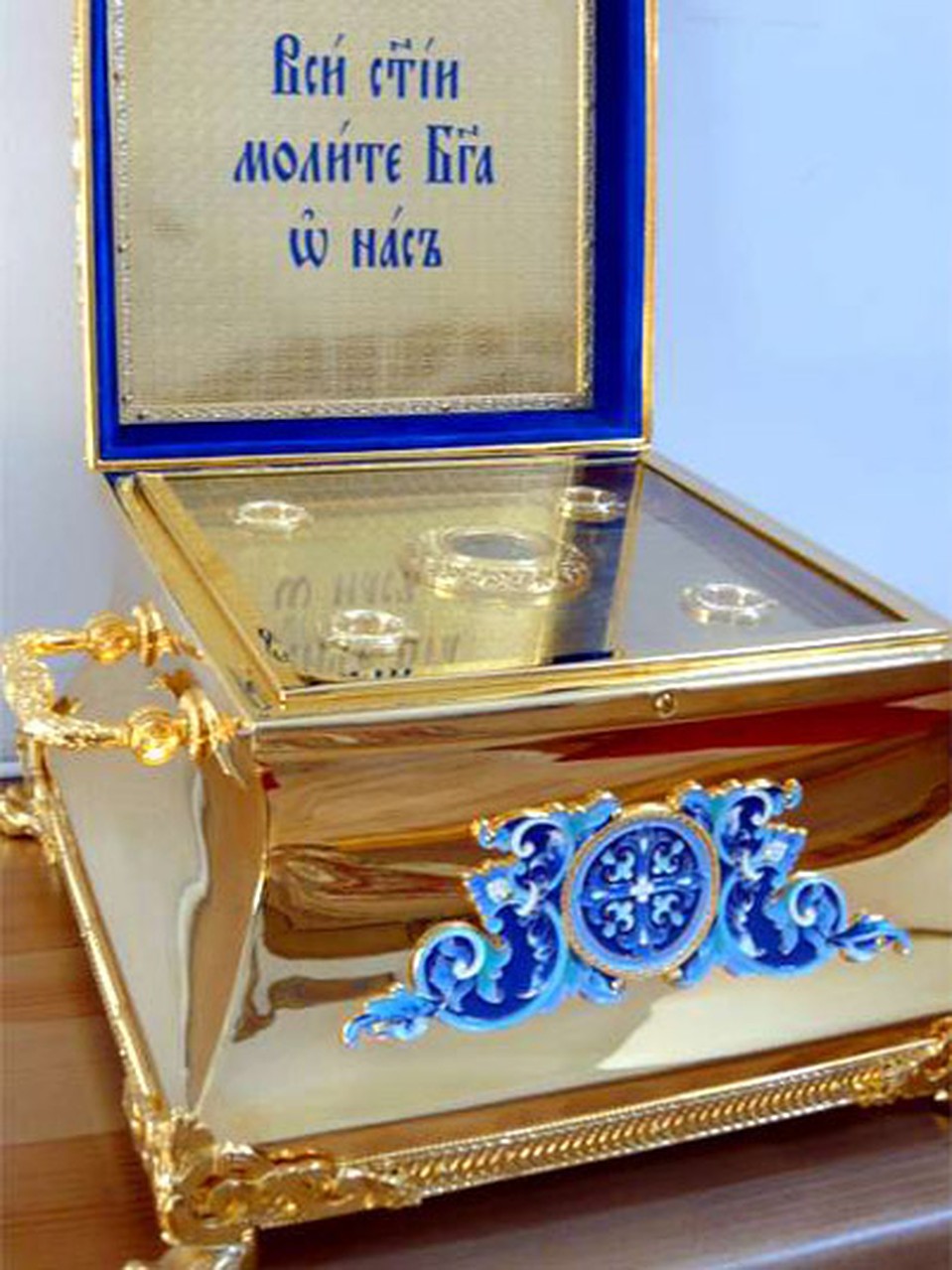 Частица мощей хранится в Свято-Георгиевском храме Челябинска. Фото: Анна Усманова