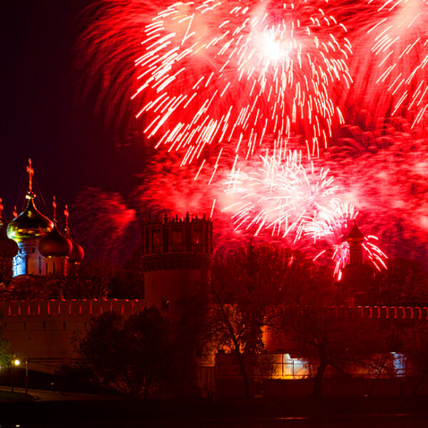 Салют на День Победы