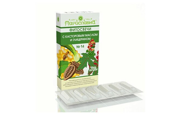 Фитосвечи Слабительные №14