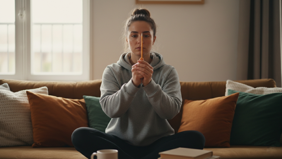 Гимнастика для глаз с помощью карандаша