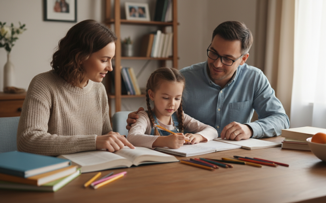 Как приучить ребенка делать уроки