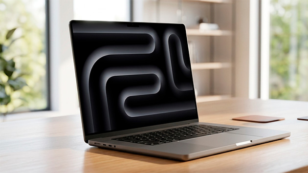 Apple MacBook Pro 16 (M5 Max). Фото: Ян Ляпин / Нейросеть