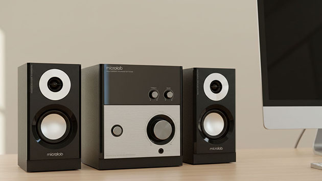 Microlab M-880. Фото: Павел Громов / Нейросеть