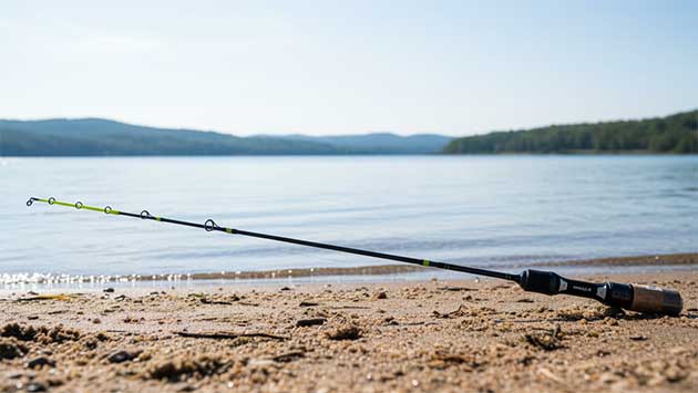 13 FISHING Tickle Stick Ice Rod — 27″ Mag L. Фото: Павел Громов / Нейросеть