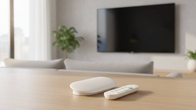 Google TV Streamer 4K. Фото: Ян Ляпин / Нейросеть