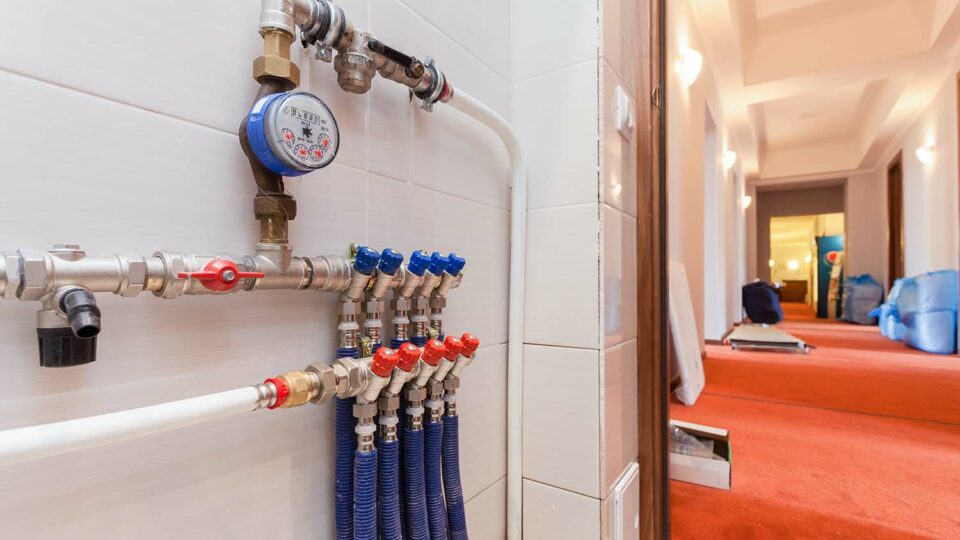 Разводка водопроводных труб. Фото: Zakhar Mar / Shutterstock / Fotodom