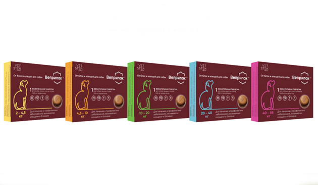 Жевательные таблетки «Веприпак» — «ВЕТСТЕМ»