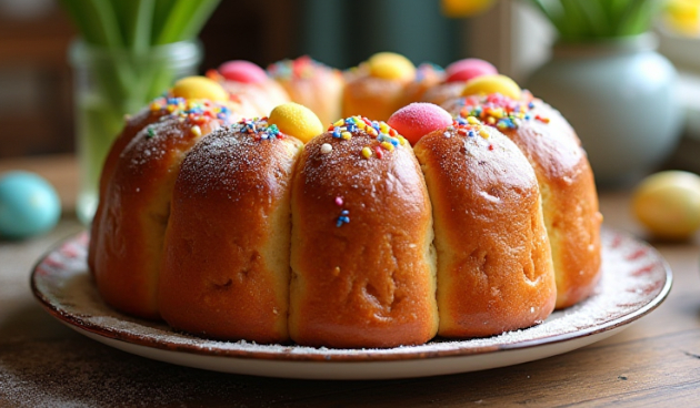 Кулич бриошь