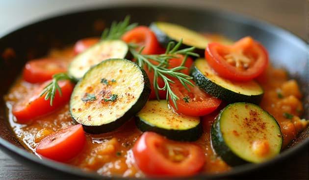 Соте из кабачков