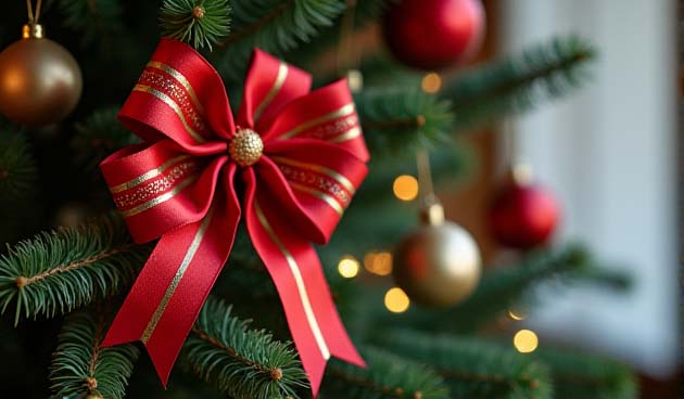 Бант на ветке