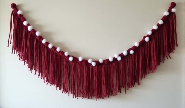 В виде бахромы