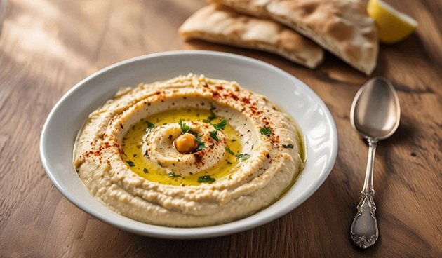 Хумус из нута с кунжутом