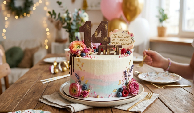 Красивые картинки-референсы и фото тортов с надписями