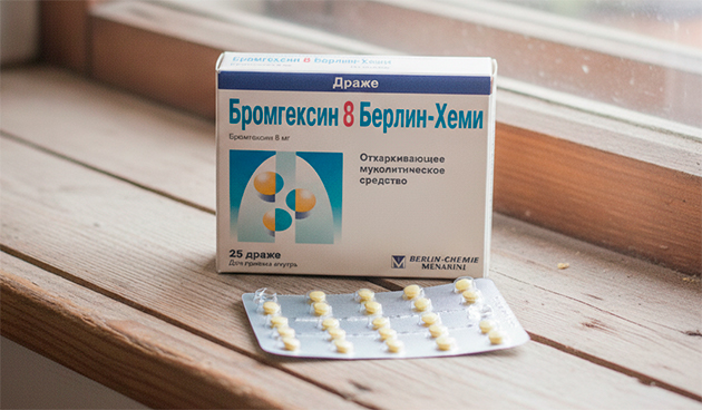 «Бромгексин 8 Берлин-хеми»