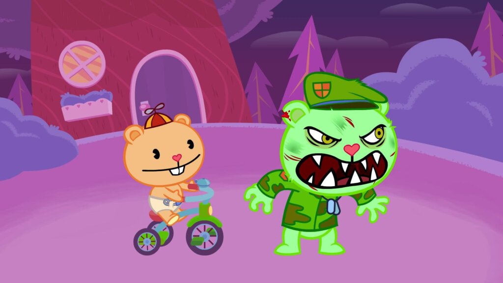 В России запретили мультсериал «Счастливые лесные друзья» (Happy tree friends)