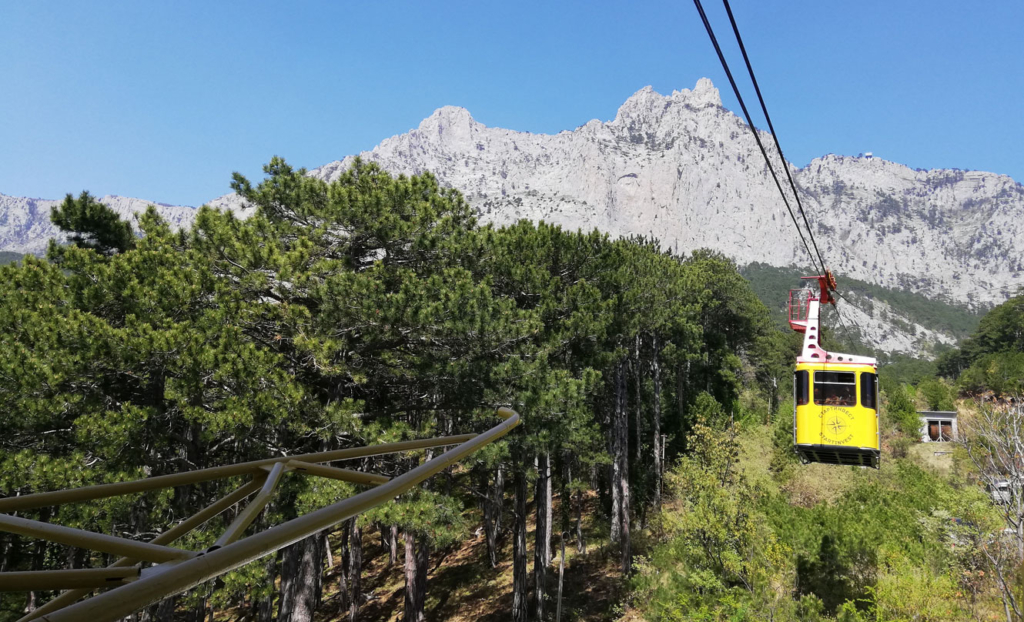 канатная дорога на ай петри ялта