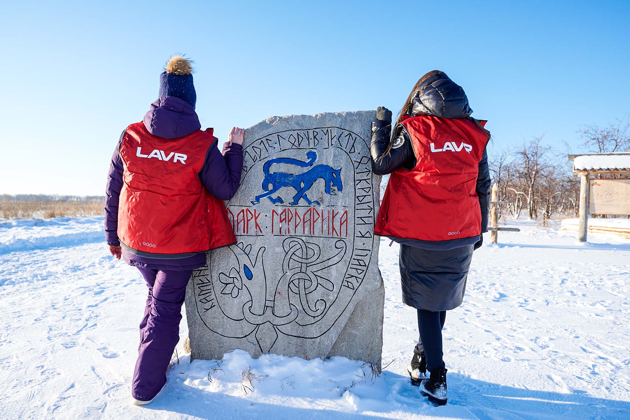 камень с логотипом гардарика