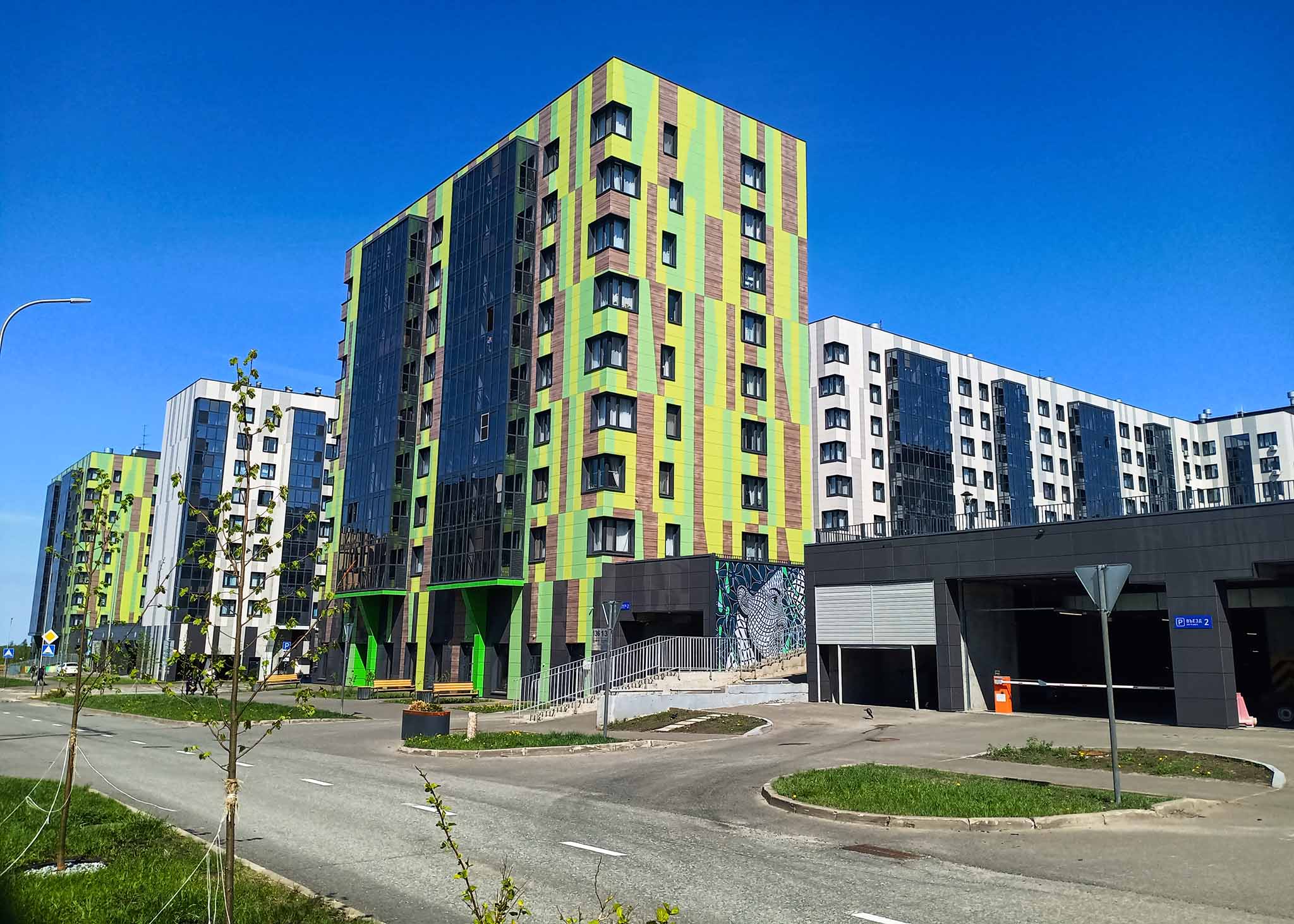 Здания жилой зоны