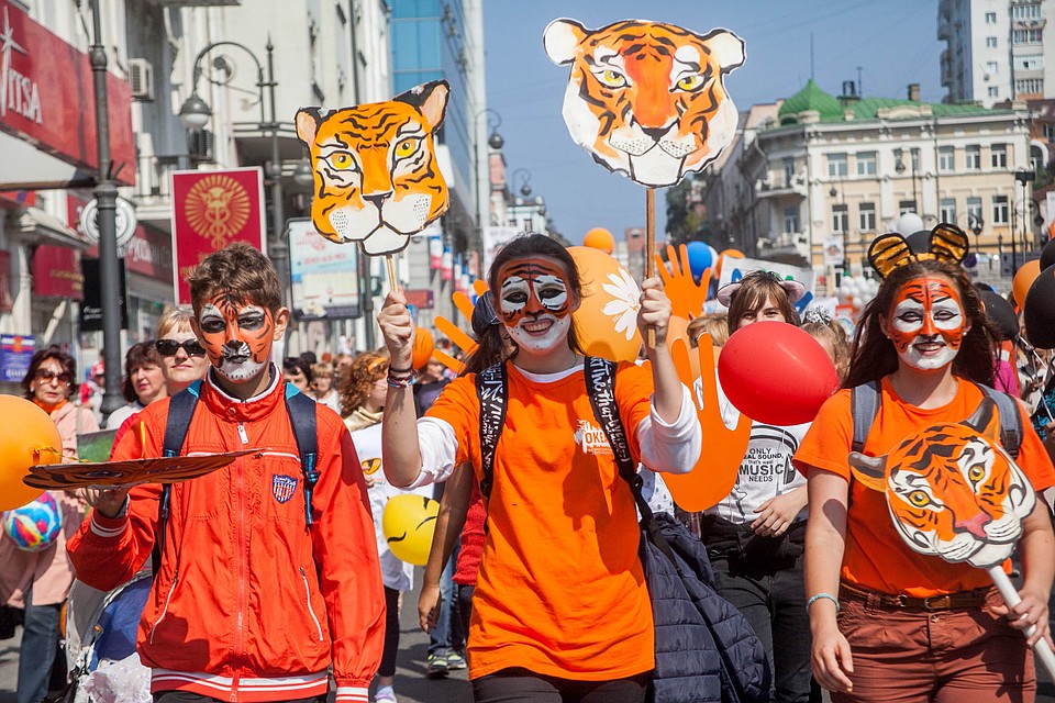 Фото день тигра 2018 владивосток, картинки огородников