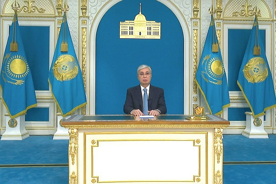 Касым-Жомарт Токаев: Режим ЧП продлится до 11 мая Касым-Жомарт Токаев: Режим ЧП продлится до 11 мая
