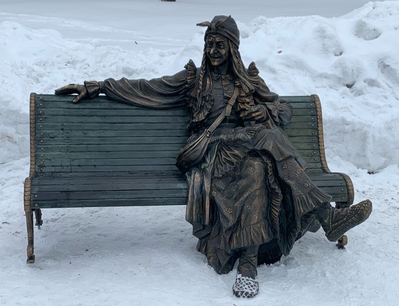 Скульптура в парке Гагарина