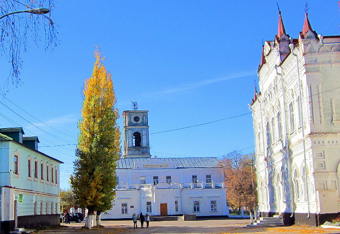 Площадь в историческом центре города. Фото предоставлено администрацией Павловского района.