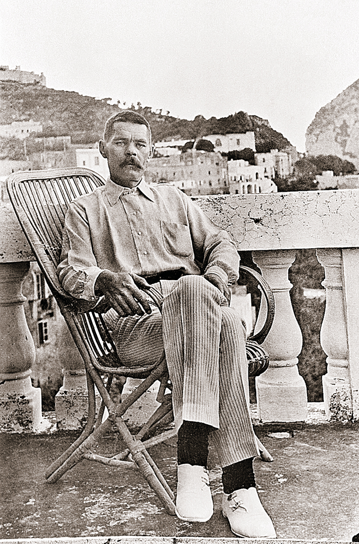 Алексей Максимович в Италии. 1910 год. Фото: ITAR-TASS