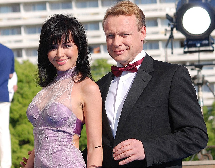 Сергей Жигунов и Анастасия Заворотнюк на "Кинотавре", 2007 г. Фото: GLOBAL LOOK PRESS