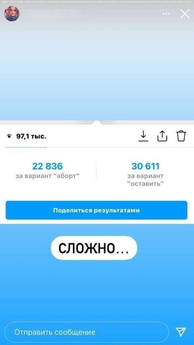 Опрос, который школьница устроила в соцсетях. Фото: соцсети.