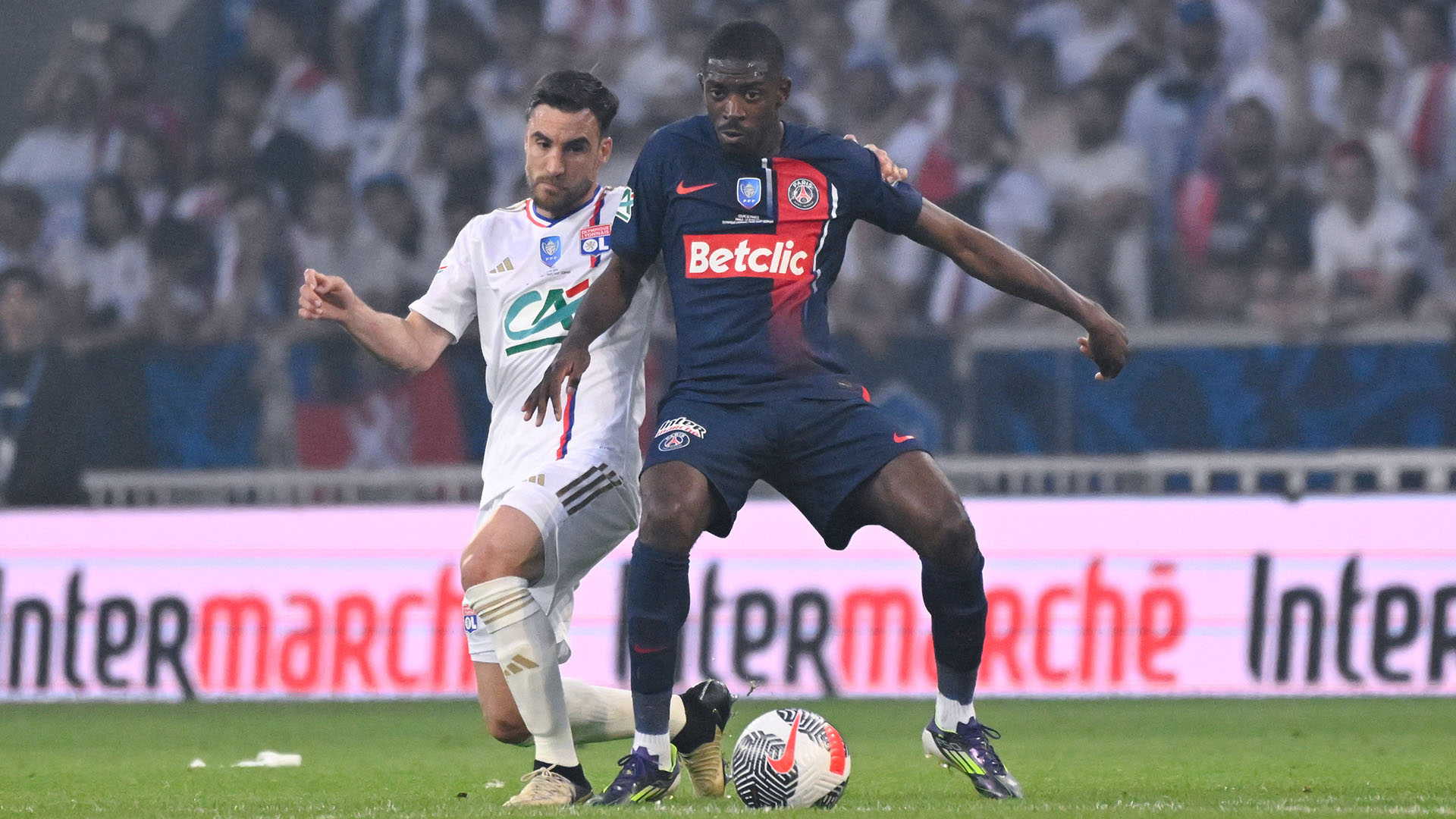 ФК Олимпик Лион» — ФК ПСЖ. Фото: globallookpress.com/Panoramic