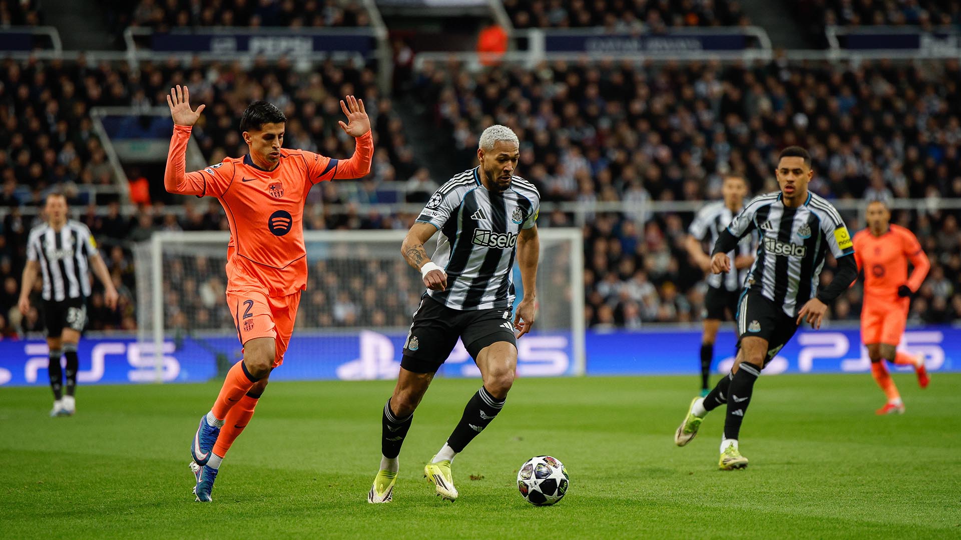 ФК «Барселона» — ФК «Ньюкасл Юнайтед». Фото: globallookpress.com/IMAGO/Craig Cowan