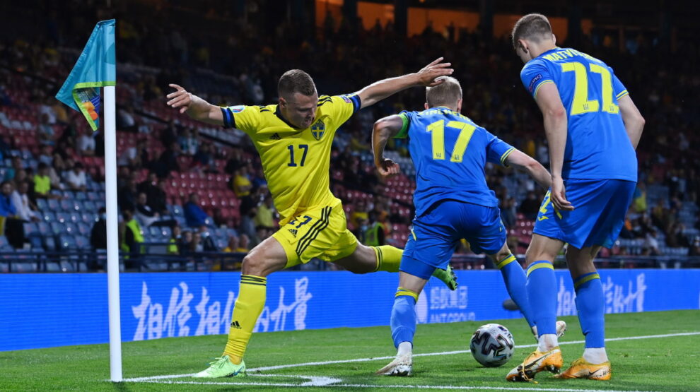 Украина и Швеция Евро-2020